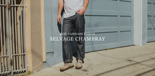 Load image into Gallery viewer, 9 Oz. Candiani Italian Selvage Chambray - Democratic Fit