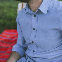 Load image into Gallery viewer, The California in Light Blue Everyday Chambray