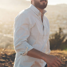 Load image into Gallery viewer, The Popover in Antique Blue Stripe