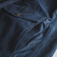 Load image into Gallery viewer, The Lighthouse Jacket in Indigo Chambray