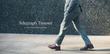 Load image into Gallery viewer, The Telegraph Trouser in Ash Tweed Herringbone
