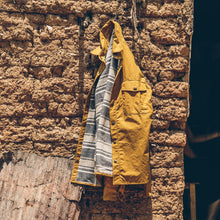 Load image into Gallery viewer, The Chore Jacket in Mustard Dry Wax Canvas
