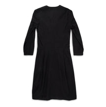 Load image into Gallery viewer, The Juniper Dress in Black Brushed Cotton
