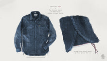 Load image into Gallery viewer, The Utility Shirt in Cone Mills Indigo Selvage Canvas

