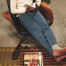 Load image into Gallery viewer, Sea Washed Indigo Fleece Sweatpants
