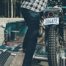 Load image into Gallery viewer, The Double Knee Moto Jean
