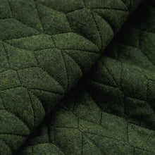 Load image into Gallery viewer, The Inverness Bomber in Olive Knit Quilt
