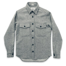 Load image into Gallery viewer, The Maritime Shirt Jacket in Ash Donegal Lambswool
