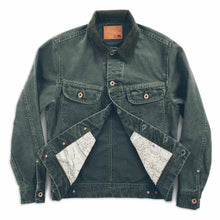 Load image into Gallery viewer, The Long Haul Jacket in Washed Olive Duck
