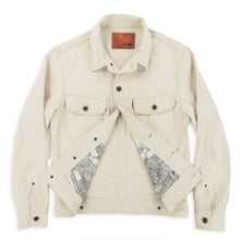Load image into Gallery viewer, The Long Haul Jacket in Natural Selvage Canvas
