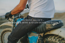 Load image into Gallery viewer, The Slim Jean in Shuttle Loomed Italian Selvage Black Denim
