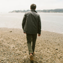 Load image into Gallery viewer, The Rover Jacket in Slate Waxed Canvas

