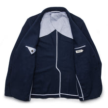 Load image into Gallery viewer, The Telegraph Jacket in Navy Boiled Wool
