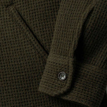 Load image into Gallery viewer, The Coit Jacket in Olive Waffle
