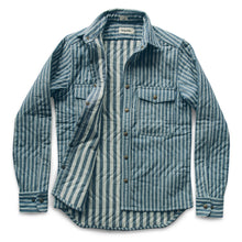 Load image into Gallery viewer, The Chore Jacket in Striped Chambray
