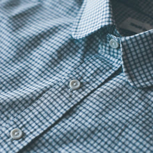 Load image into Gallery viewer, Antique Navy Check Club Collar
