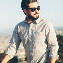 Load image into Gallery viewer, Antique Navy Check Club Collar
