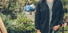 Load image into Gallery viewer, The Utility Shirt in Cone Mills Indigo Selvage Canvas
