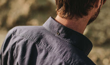 Load image into Gallery viewer, The Short Sleeve Jack in Indigo Dobby
