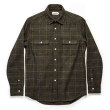 Load image into Gallery viewer, The Leeward Shirt in Olive Plaid
