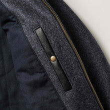 Load image into Gallery viewer, The Monterey Bomber in Navy Wool
