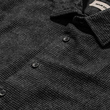 Load image into Gallery viewer, The Hyde in Charcoal Brushed Houndstooth
