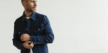 Load image into Gallery viewer, The Long Haul Jacket in Indigo Boss Duck
