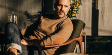 Load image into Gallery viewer, The Hardtack Sweater in Oak Donegal
