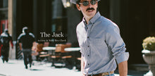 Load image into Gallery viewer, The Jack in Grey &amp; Navy Box Check
