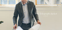 Load image into Gallery viewer, The Telegraph Jacket in Charcoal
