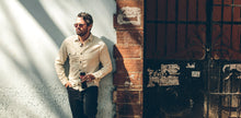 Load image into Gallery viewer, The Utility Shirt in Cone Mills Corded Natural
