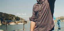 Load image into Gallery viewer, The Jack in Brushed Taupe Plaid Flannel

