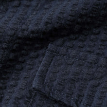 Load image into Gallery viewer, The Hemingway in Navy Seersucker
