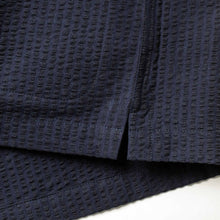 Load image into Gallery viewer, The Hemingway in Navy Seersucker
