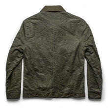 Load image into Gallery viewer, The Lined Long Haul Jacket in Olive Waxed Canvas
