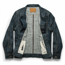 Load image into Gallery viewer, The Long Haul Jacket in Green Cast Selvage
