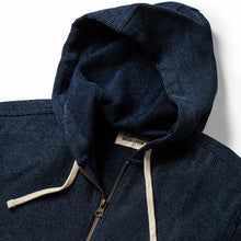 Load image into Gallery viewer, The Après Hoodie in Indigo Waffle
